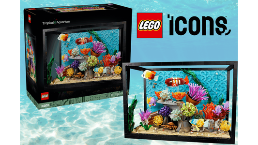 LEGO reveals 4,154-piece Tropical Aquarium (10366) set arriving November 2025