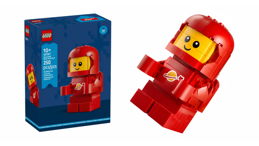 A Red LEGO Space Baby Astronaut Gift soon!