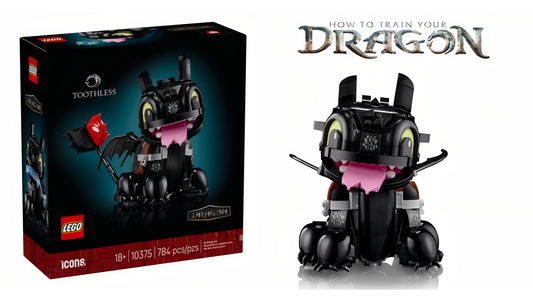LEGO 10375 Toothless flies into your collection July 2025