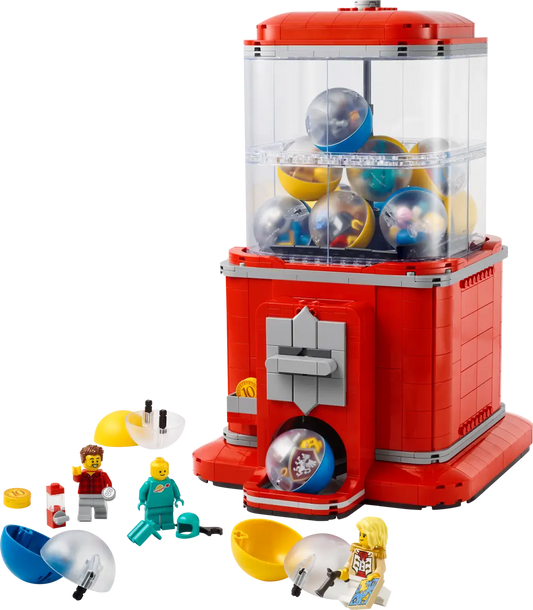 LEGO 21358 Minifigure Vending Machine with retro Collectible Minifigure Series!