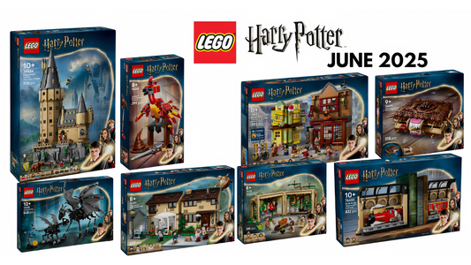 LEGO Harry Potter Summer 2025 wave includes Hogwarts Express Book Nook, Thestrals, and Balloon Aunt Marge!