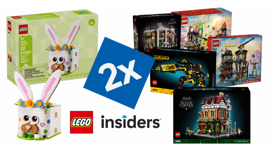 LEGO 40764 Easter Bunny GWP & 2x Points on select sets!