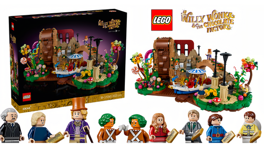LEGO 21360 Willy Wonka & the Chocolate Factory revealed!