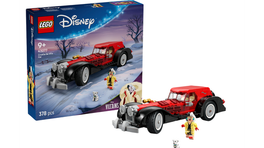 LEGO 43277 Cruella De Vil’s Car arriving September 2025!