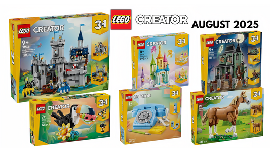 LEGO Creator’s Summer 2025 adds Castle Factions and Haunted House remake!