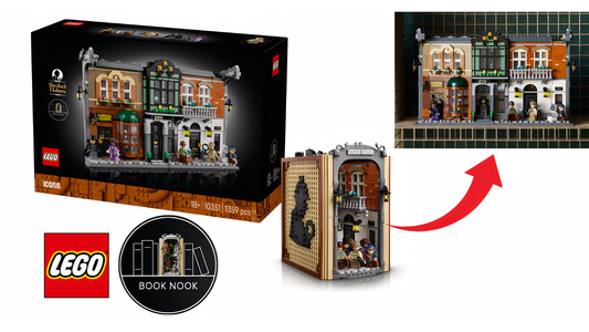 LEGO 10351 Sherlock Holmes: Book Nook brings LEGO fun to your shelf!