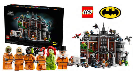 The 2025 LEGO 76300 Arkham Asylum set is modular-compatible!