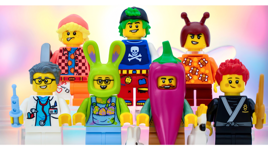 Preview the April 2025 LEGO Build-a-Minifigure (BAM) lineup!