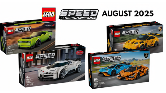 Preview Summer 2025 LEGO Speed Champions sets!