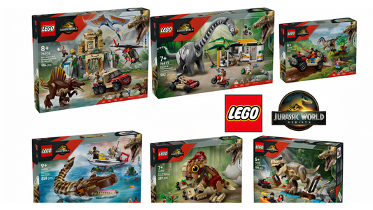 First look at LEGO Jurassic World Rebirth sets arriving June 2025!