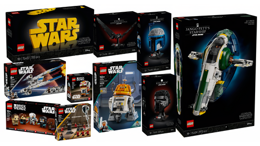 LEGO 75409 UCS Jango Fett’s Slave 1 and May 2025 Star Wars sets unveiled!
