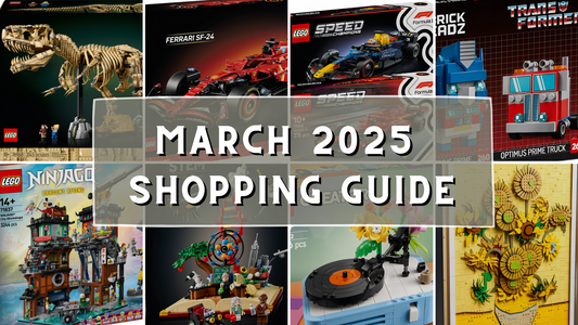 March 2025 LEGO Release Guide: A complete list of every new LEGO set launching in March 2025.