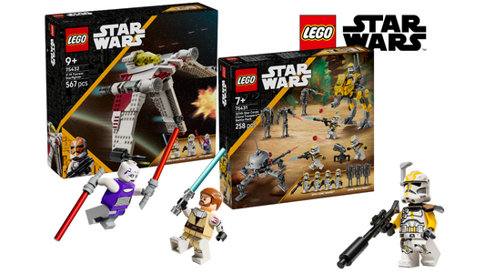 V-19 Torrent Starfighter returns to LEGO Star Wars, with 327th Clone Battle Pack in August 2025 wave.