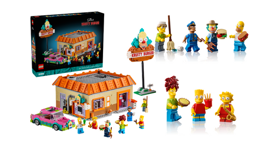 LEGO 10352 Krusty Burger marks LEGO Simpsons' comeback in 2025!