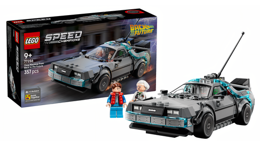 LEGO Back to the Future DeLorean joins 2026 Speed Champions!