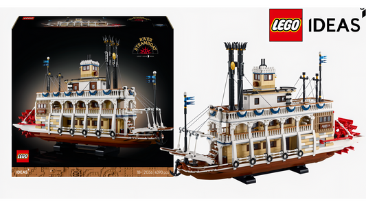 LEGO 21356 River Steamboat officially unveiled as the largest Ideas set to date!