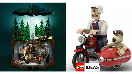 LEGO Ideas unveils The X-Files and Wallace & Gromit sets!