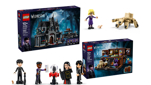 New LEGO Wednesday sets unveiled for October 2025, perfect for spooky season!