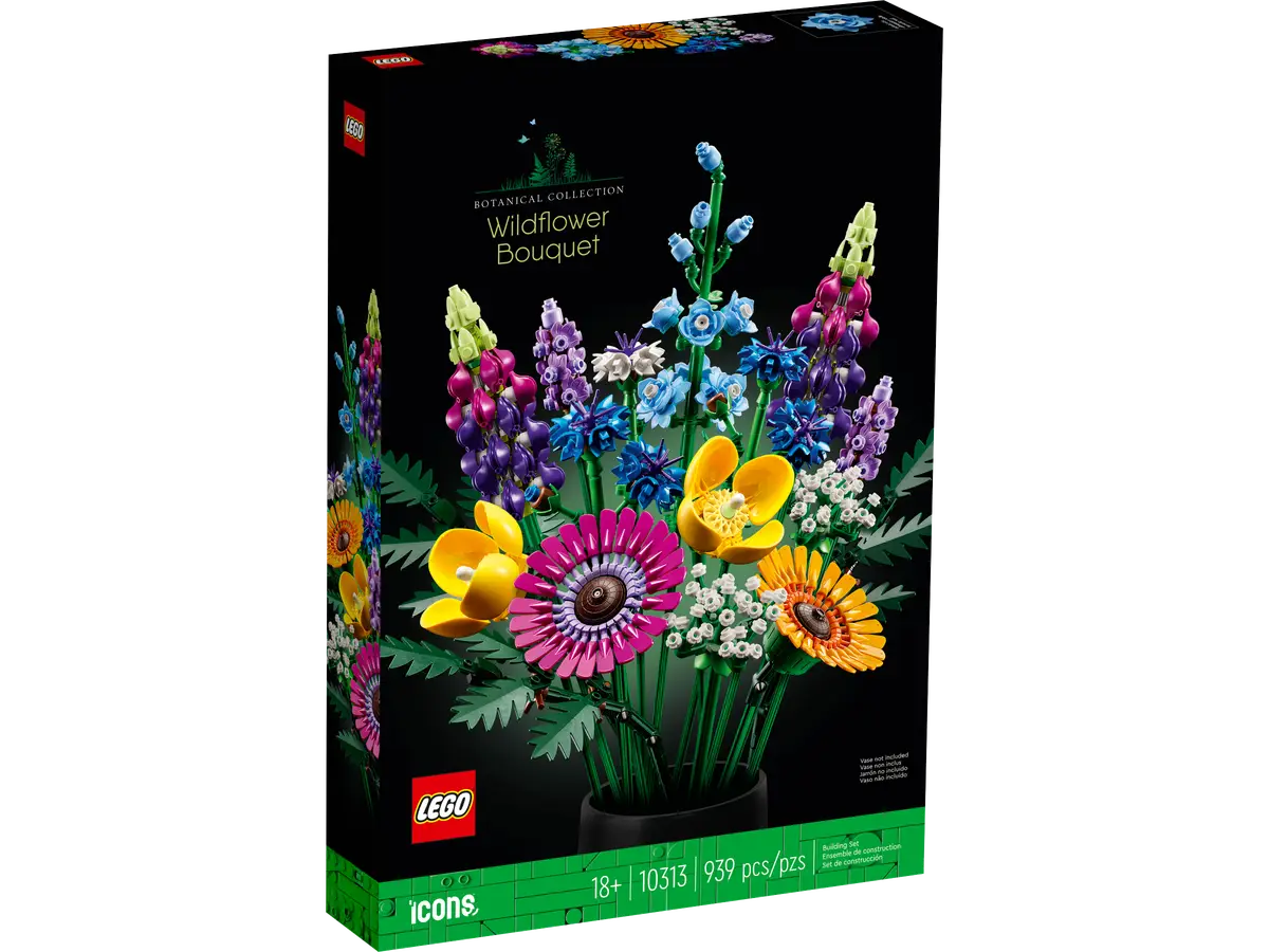 Lego Icons Wildflower Bouquet 10313