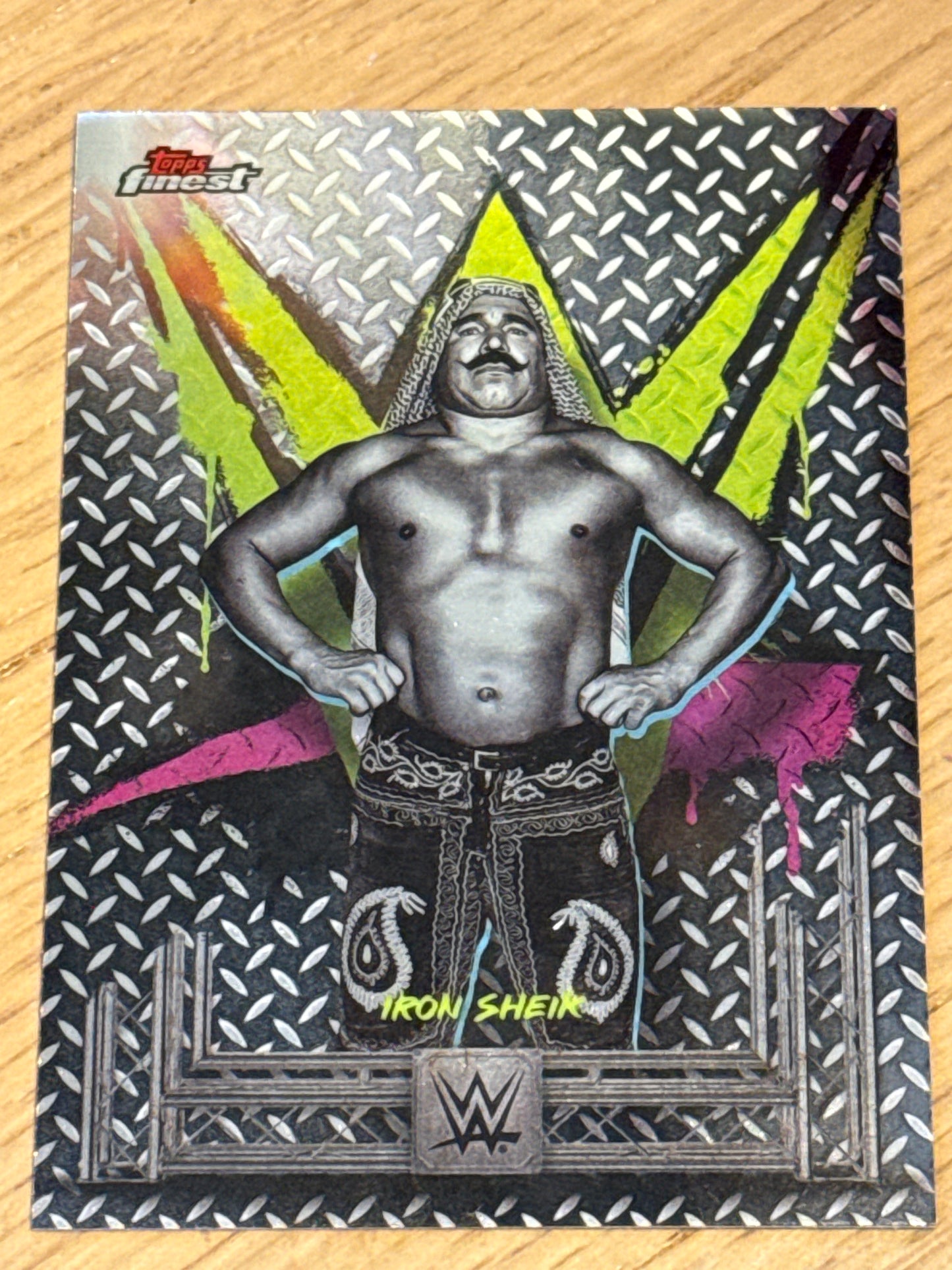 Iron Sheik Common #81 - Topps WWE Finest 2025