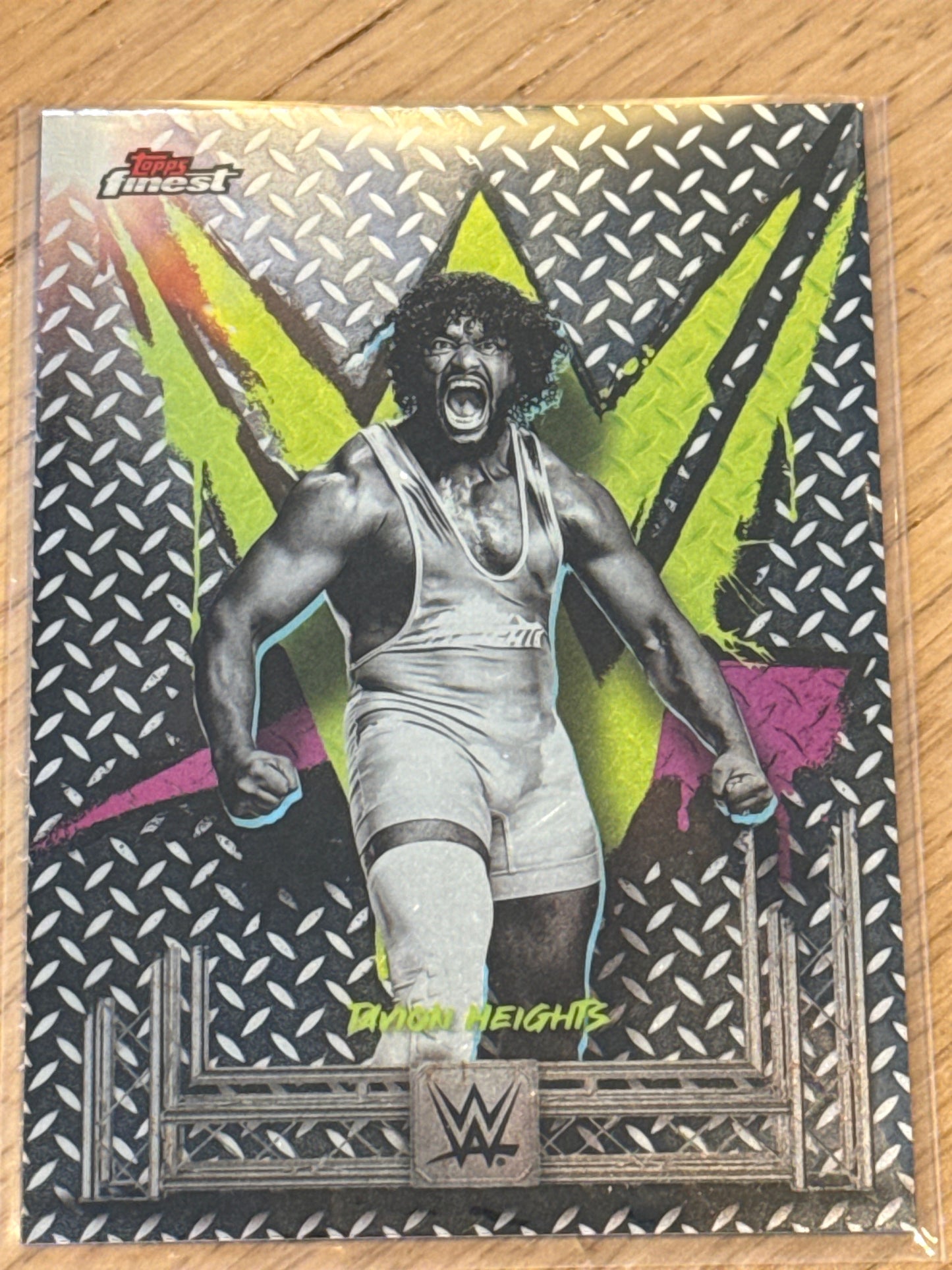 Tavion Heights Common #71 - Topps WWE Finest 2025