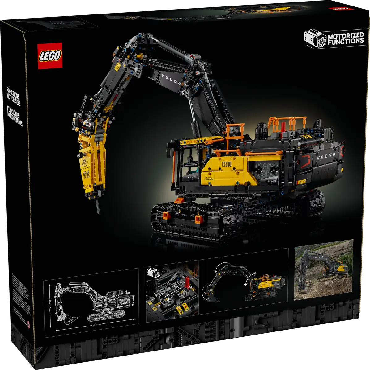 LEGO Technic Volvo EC500 Hybrid Excavator 42215