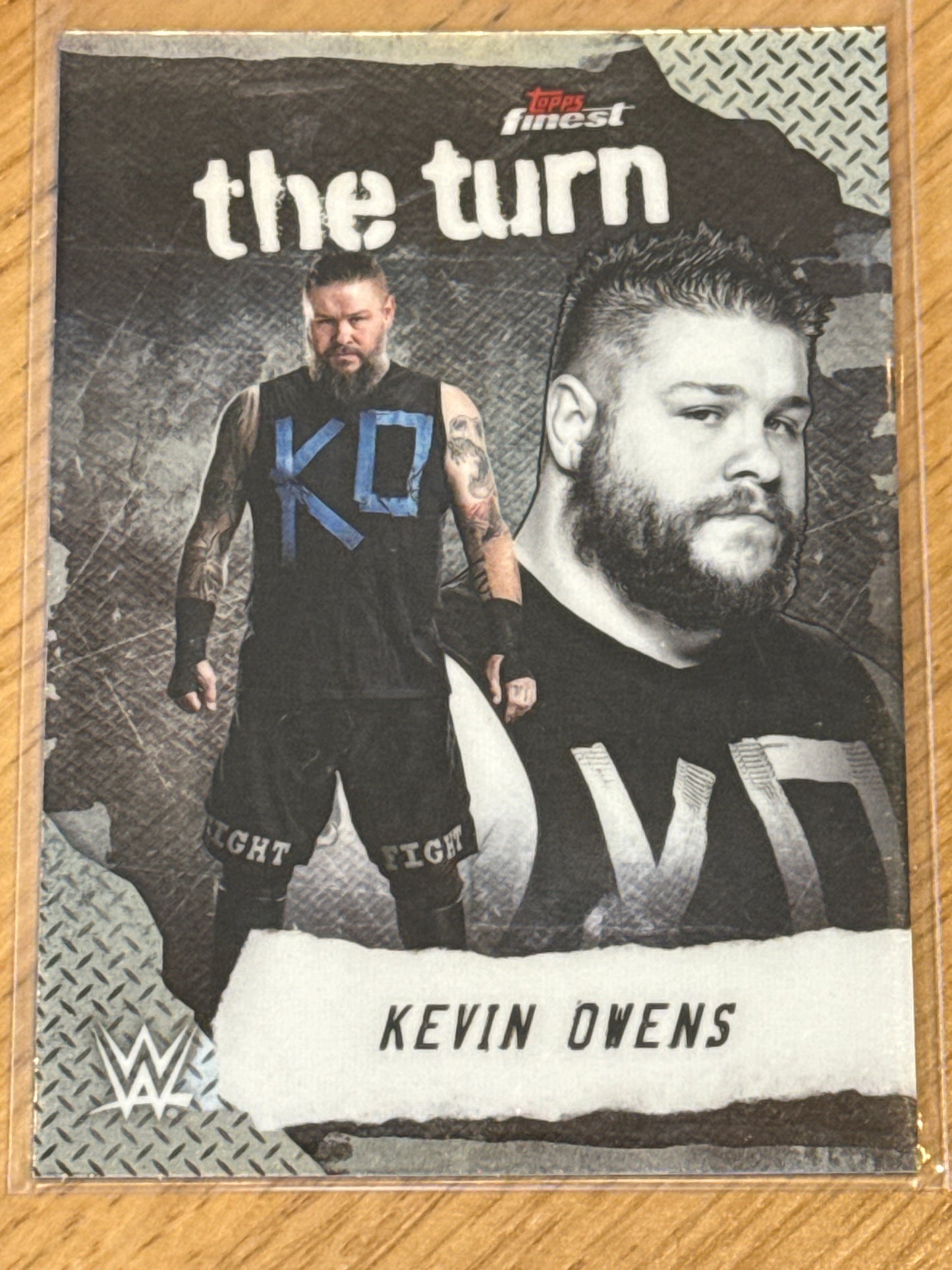 Kevin Owens The Turn #TT-KO - Topps WWE Finest 2025