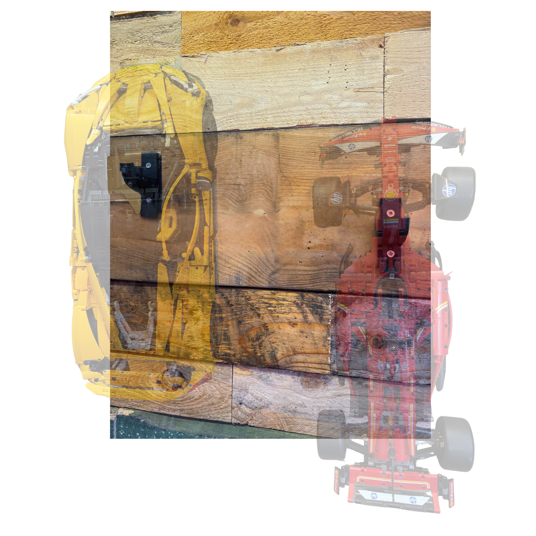 Outback Bricks Wall Mount Bracket Compatible With Lego Technic McLaren P1 42172