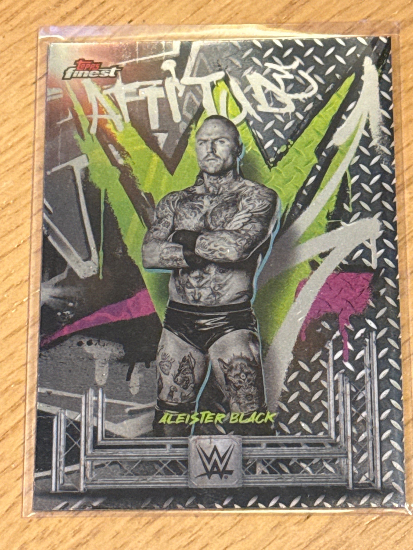Aleister Black Rare #226 - Topps WWE Finest 2025