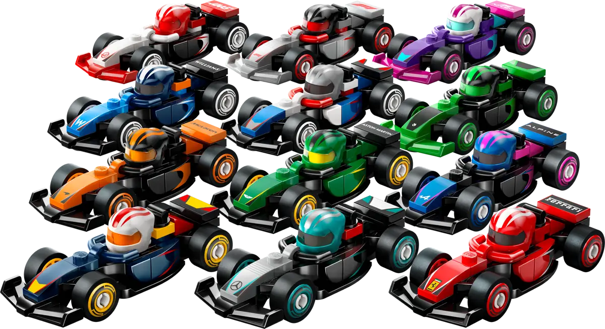 LEGO F1 Collectible Race Cars 71049