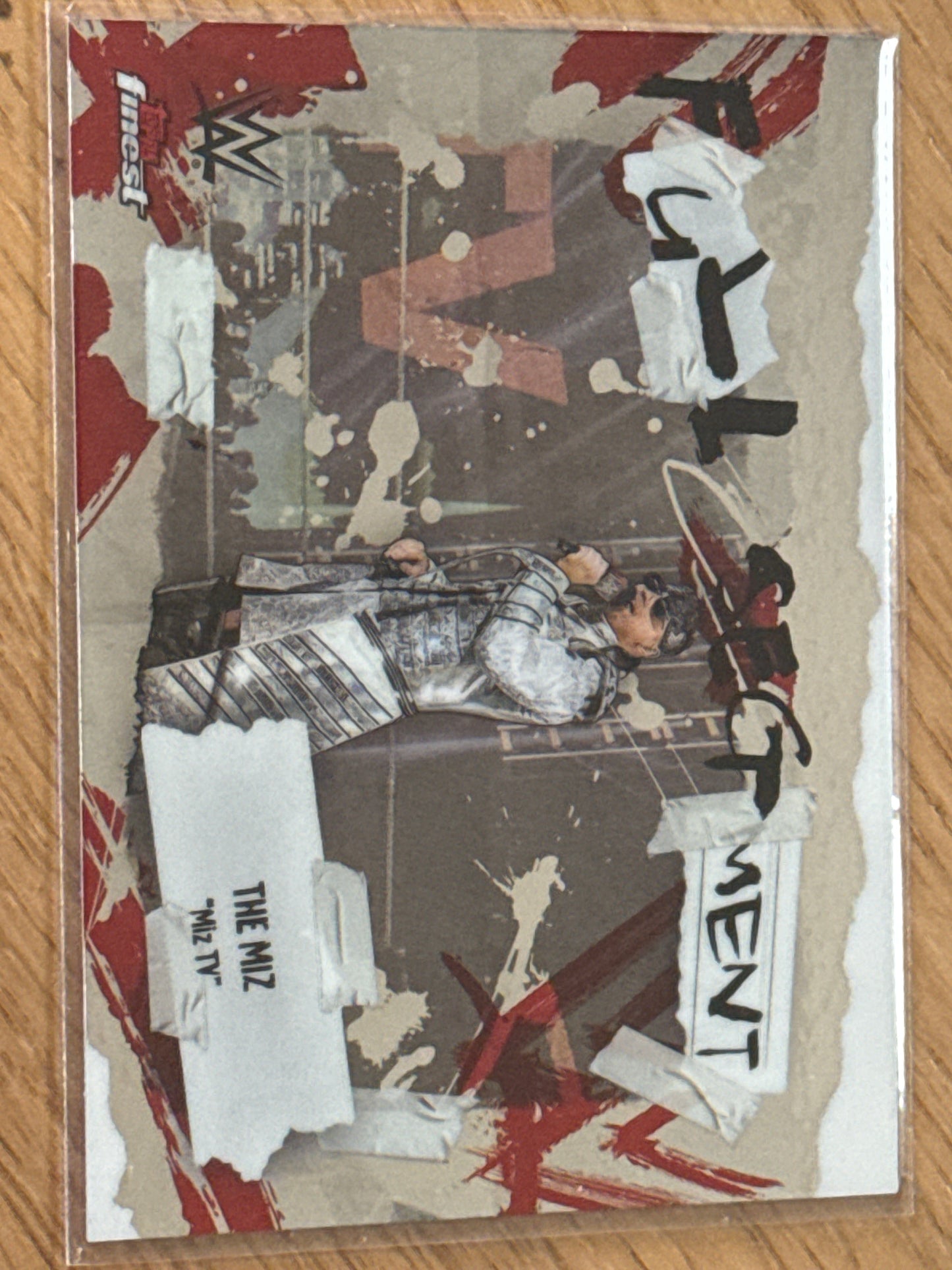 The Miz Full Segment #FS-TM - Topps WWE Finest 2025