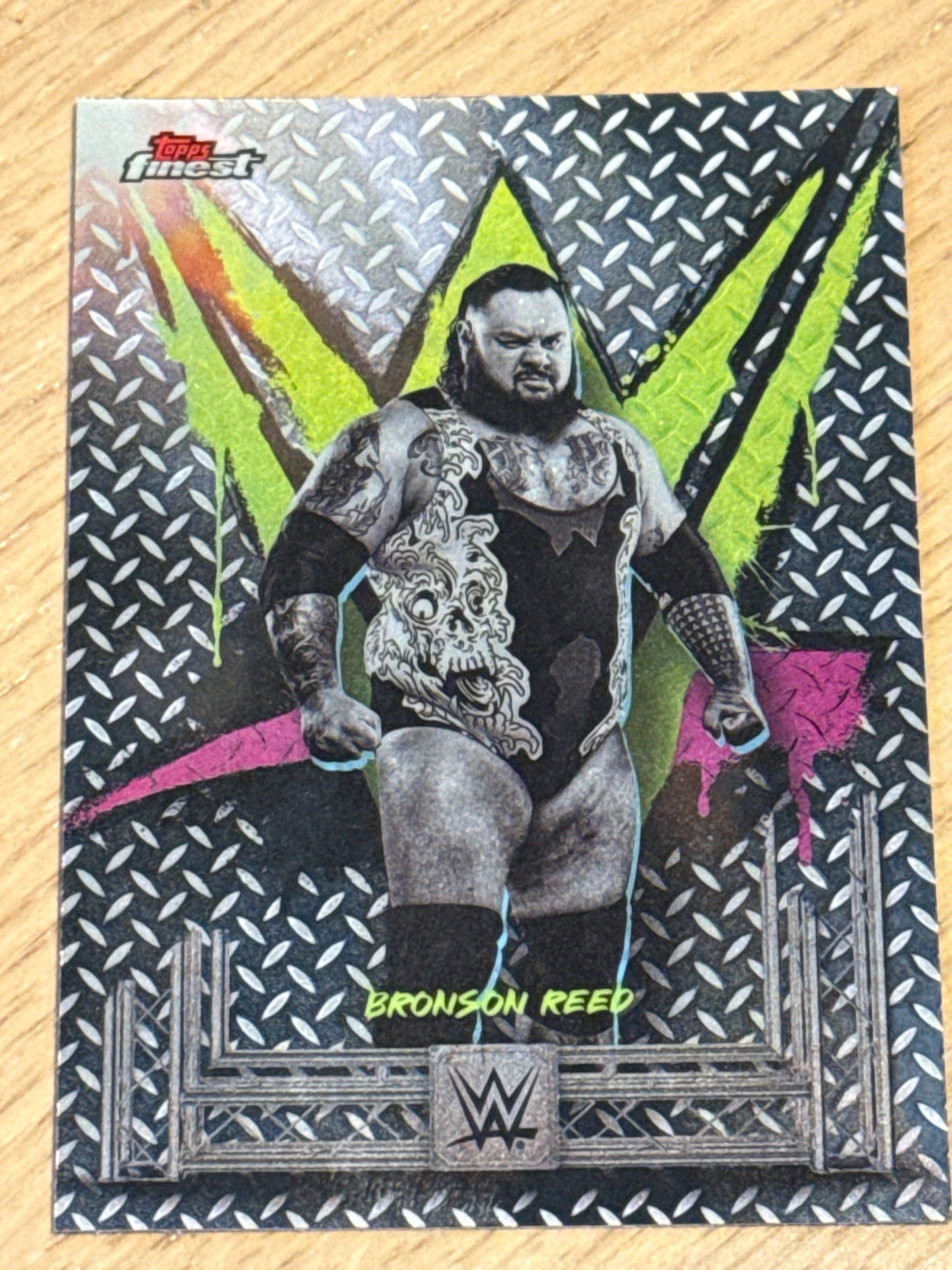 Bronson Reed Common #45 - Topps WWE Finest 2025