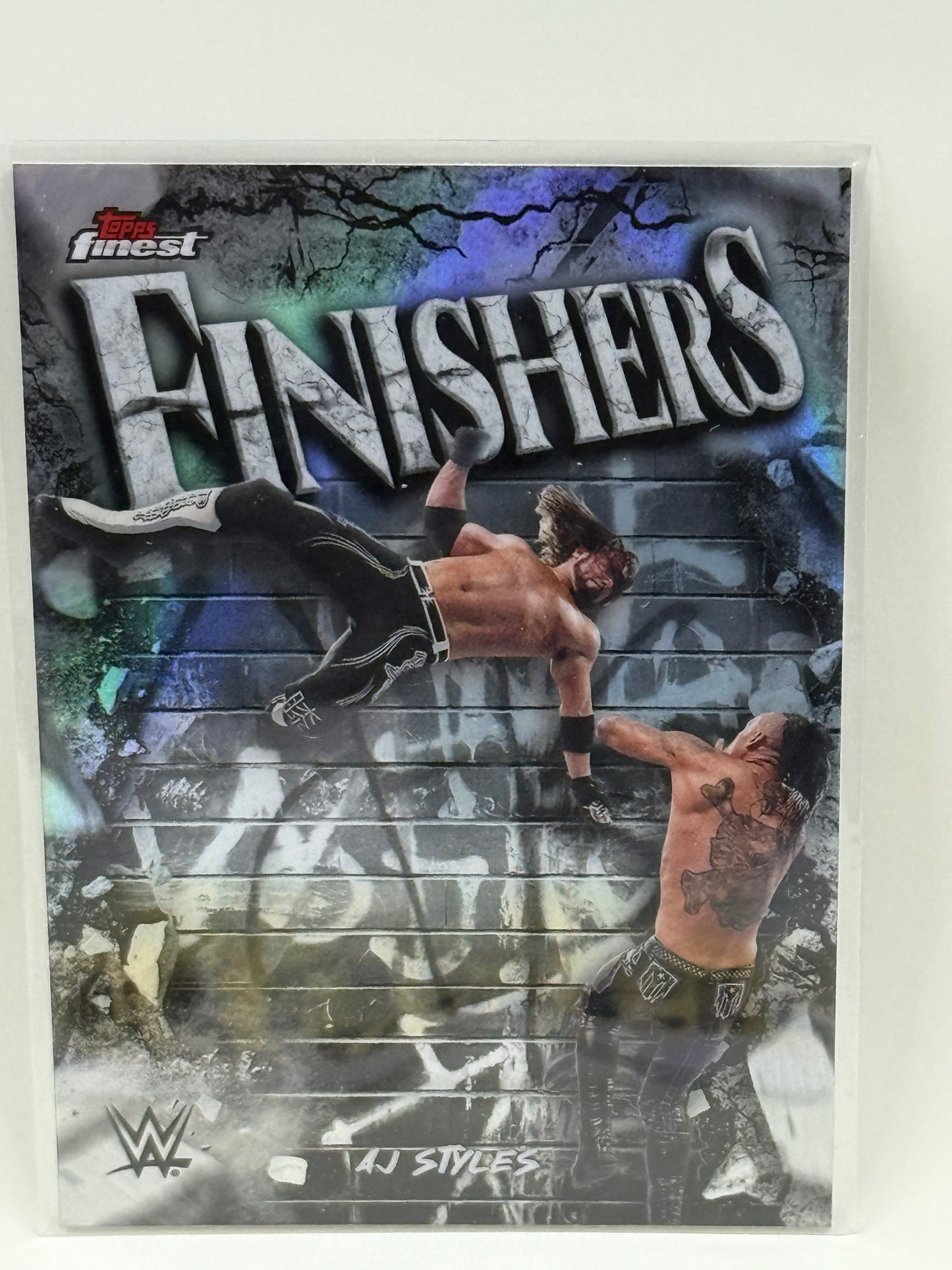 AJ Styles - Finishers #FNS-AJ - Topps WWE Finest 2025