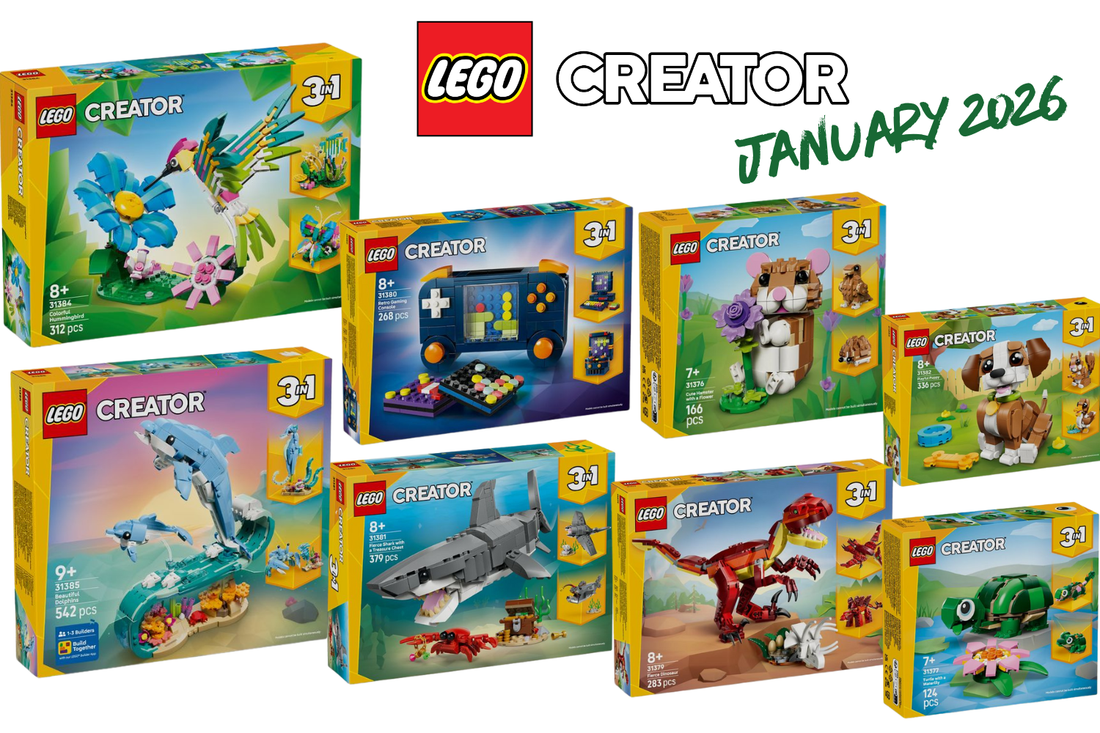 LEGO Creator sets for Jan 2026 revealed!