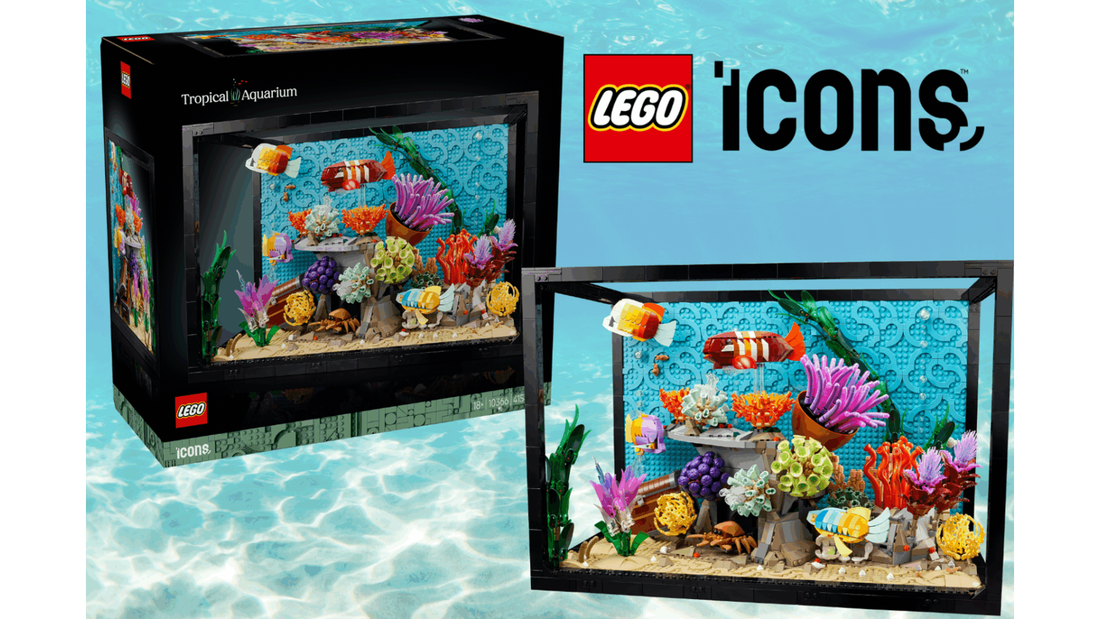 LEGO reveals 4,154-piece Tropical Aquarium (10366) set arriving November 2025