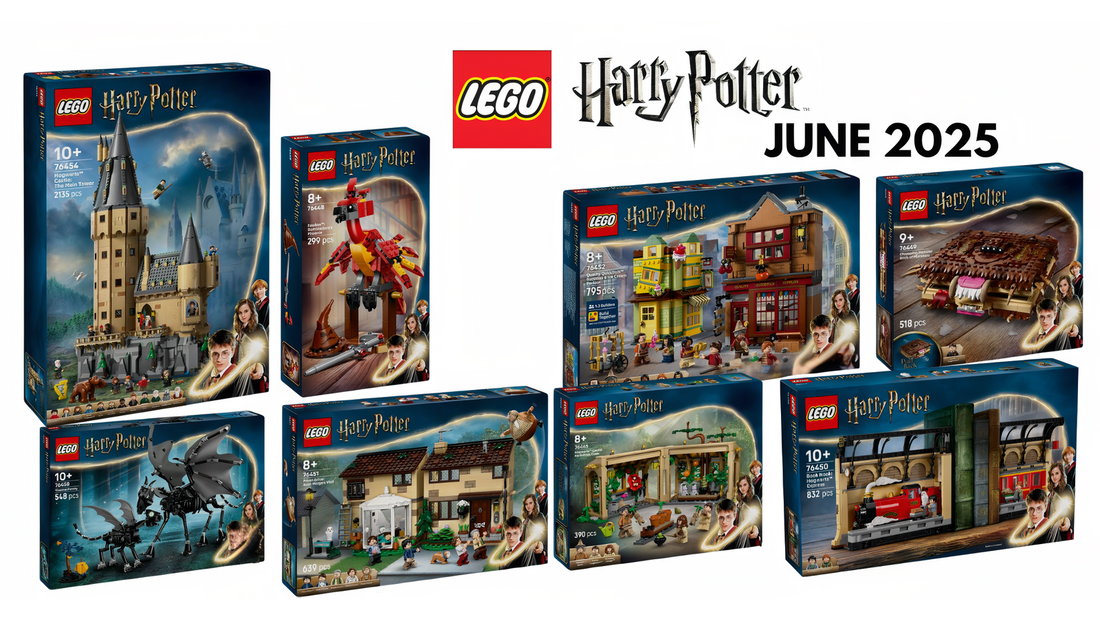 LEGO Harry Potter Summer 2025 wave includes Hogwarts Express Book Nook, Thestrals, and Balloon Aunt Marge!