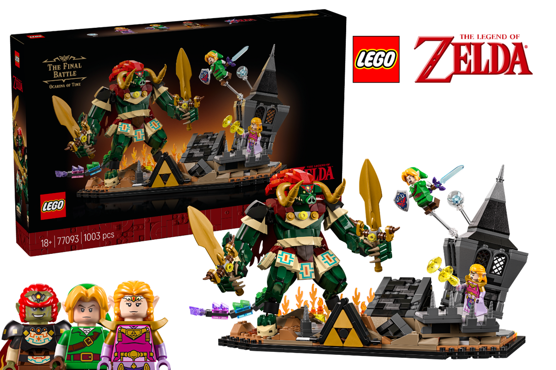 LEGO 77093 Ocarina of Time The Final Battle recreates Link and Ganon’s epic clash!
