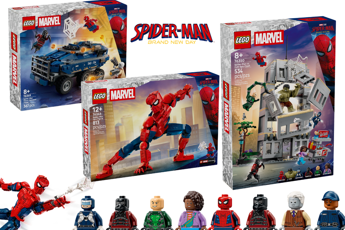 LEGO Spider-Man Brand New Day sets arriving June 1, 2026!