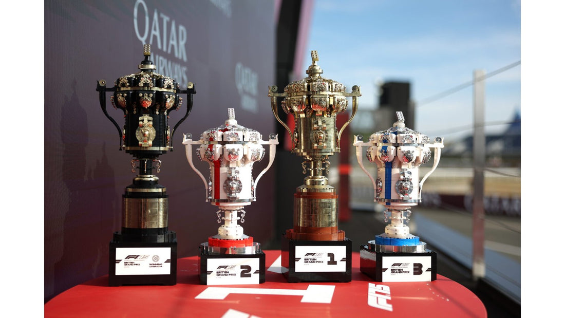 2025 British GP Trophies Built from LEGO!