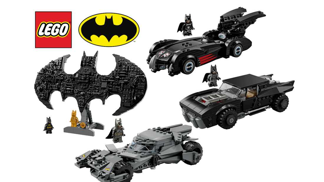 Mark 20 years of LEGO Batman with 3 new Batmobiles and a Batman Logo set in 2026