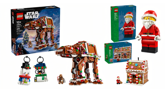 LEGO's Holiday lineup features a Gingerbread AT-AT, House, and more!