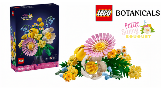 LEGO 10347 Petite Sunny Bouquet is a fresh Botanical set.