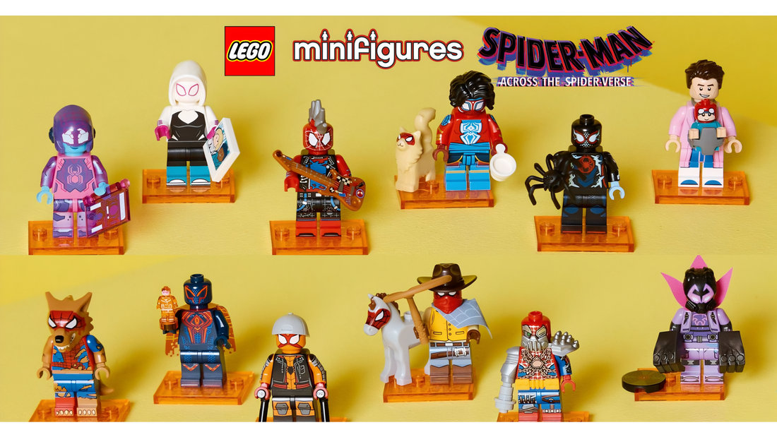 LEGO Spider-Man Across the Spider-Verse Minifigs Series Unveiled!
