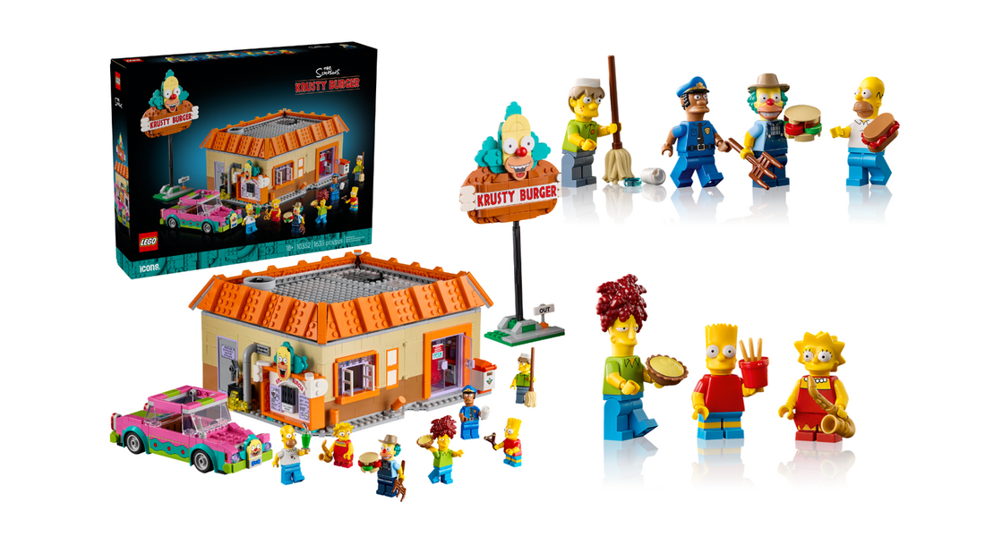 LEGO 10352 Krusty Burger marks LEGO Simpsons' comeback in 2025!