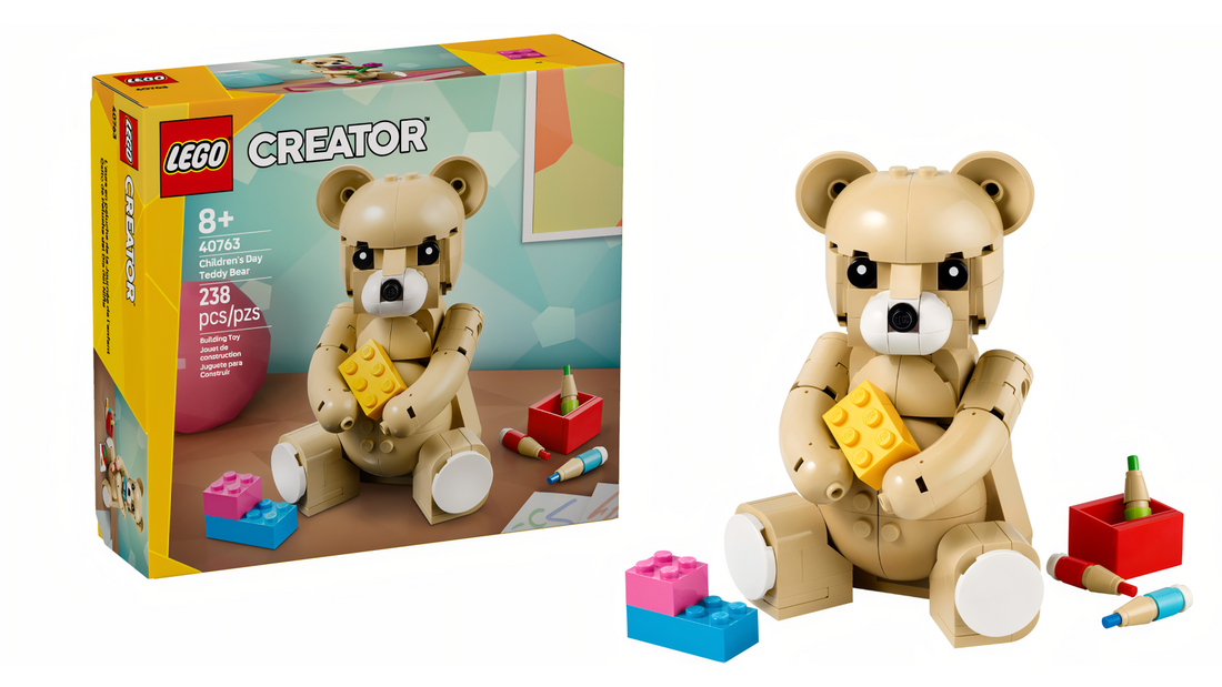 LEGO 40763 Kids’ Day Teddy Bear GWP out now!