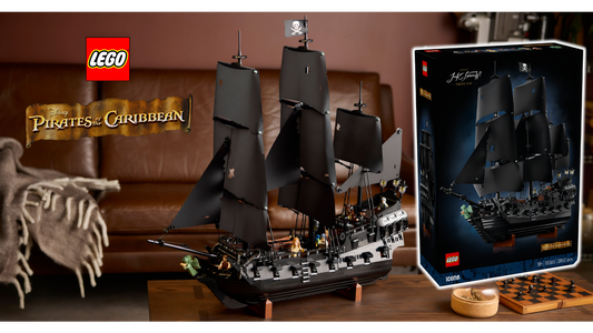 The LEGO Black Pearl returns in 2025 as the awkwardly titled 10365 Captain Jack Sparrow's Pirate Ship.