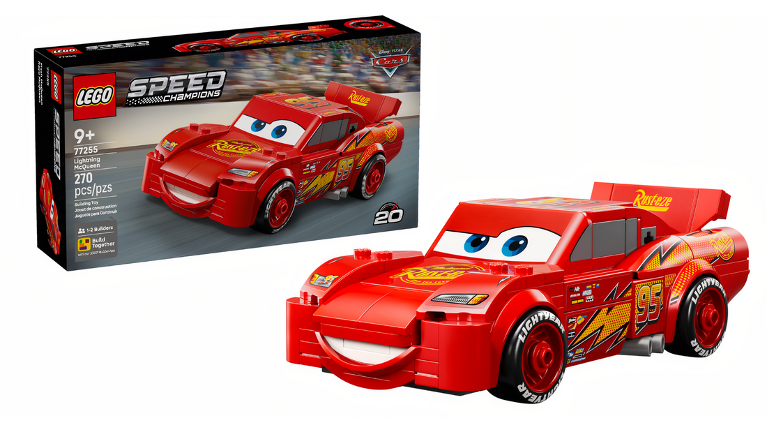 Ka-Chow! 77255 Lightning McQueen races into LEGO Speed Champions January 2026!