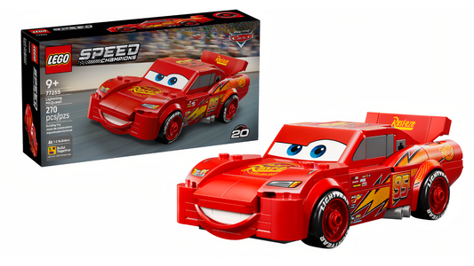Ka-Chow! 77255 Lightning McQueen races into LEGO Speed Champions January 2026!