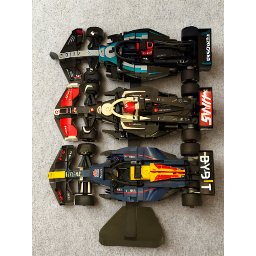 Outback Bricks 3 Car Display Stand For LEGO Speed Champions