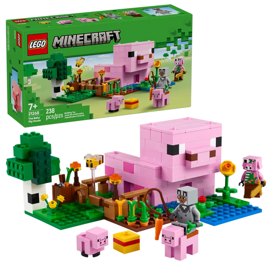 LEGO Minecraft The Baby Pig House 21268